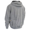 DEWALT® Mens Heated French Terry Cotton Hoodie back 2