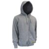 DEWALT® Mens Heated French Terry Cotton Hoodie front 2