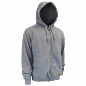 DEWALT® Mens Heated French Terry Cotton Hoodie front 2
