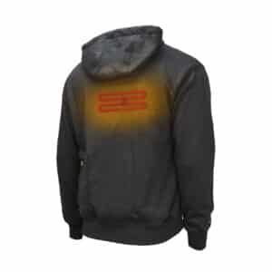 DEWALT® Mens Heated Hoodie Sweatshirt Bare heat on back