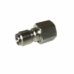 stainless steel coupler plug