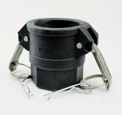 1.5" poly female coupler x female npt