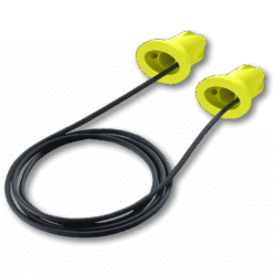 safecomm® disposable corded earplugs
