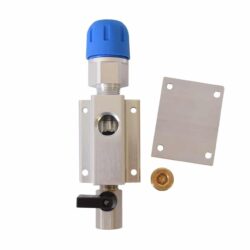 1" single port wall outlet