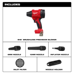 milwaukee m18 brushless precision blower