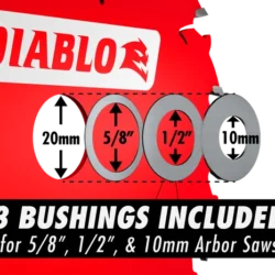 diablo 5 3/8" x 30 teeth steel demon™ carbide saw blade for medium metal