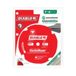 diablo 7 1/4" x 4 teeth hardieblade™ saw blade for fiber cement