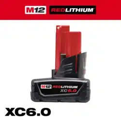 milwaukee m12™ redlithium™ xc6.0 battery