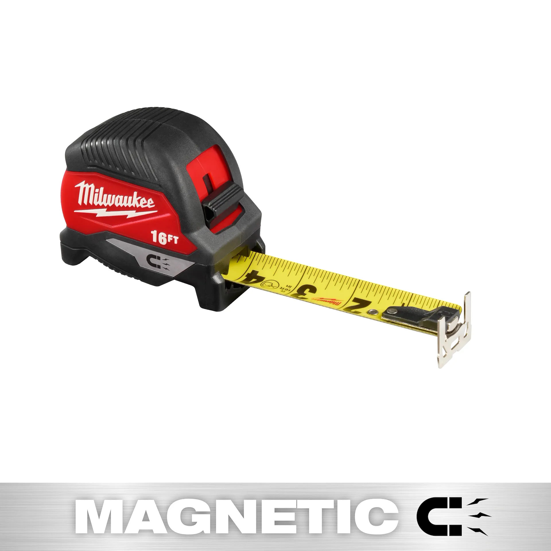 milwaukee 25ft magnetic tape measure