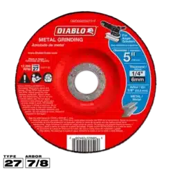diablo 5" type 27 metal grinding disc