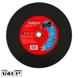 diablo 12" metal cut off disc