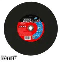 diablo 14" x 1" steel demon™ high speed metal cut off disc