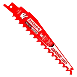 diablo 3tpi demo demon™ carbide tipped reciprocating saw blades for pruning and clean wood