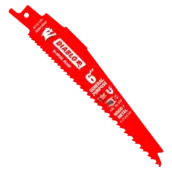 diablo 8/14tpi bi metal reciprocating saw blades for general purpose cuts