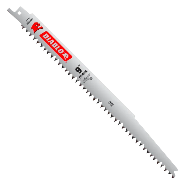 diablo 5tpi fleam ground reciprocating saw blades for pruning