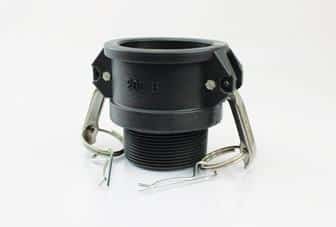 3/4" poly female coupler x male thread