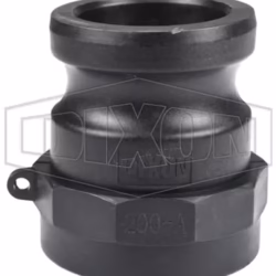 3" poly male adapter x female thread