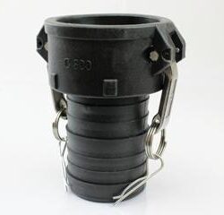 3/4" poly female coupler x hose shank